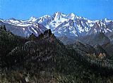 Albert Bierstadt Famous Paintings - Sierra Nevada II